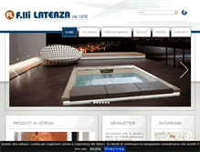 Tablet Screenshot of fratellilaterza.com